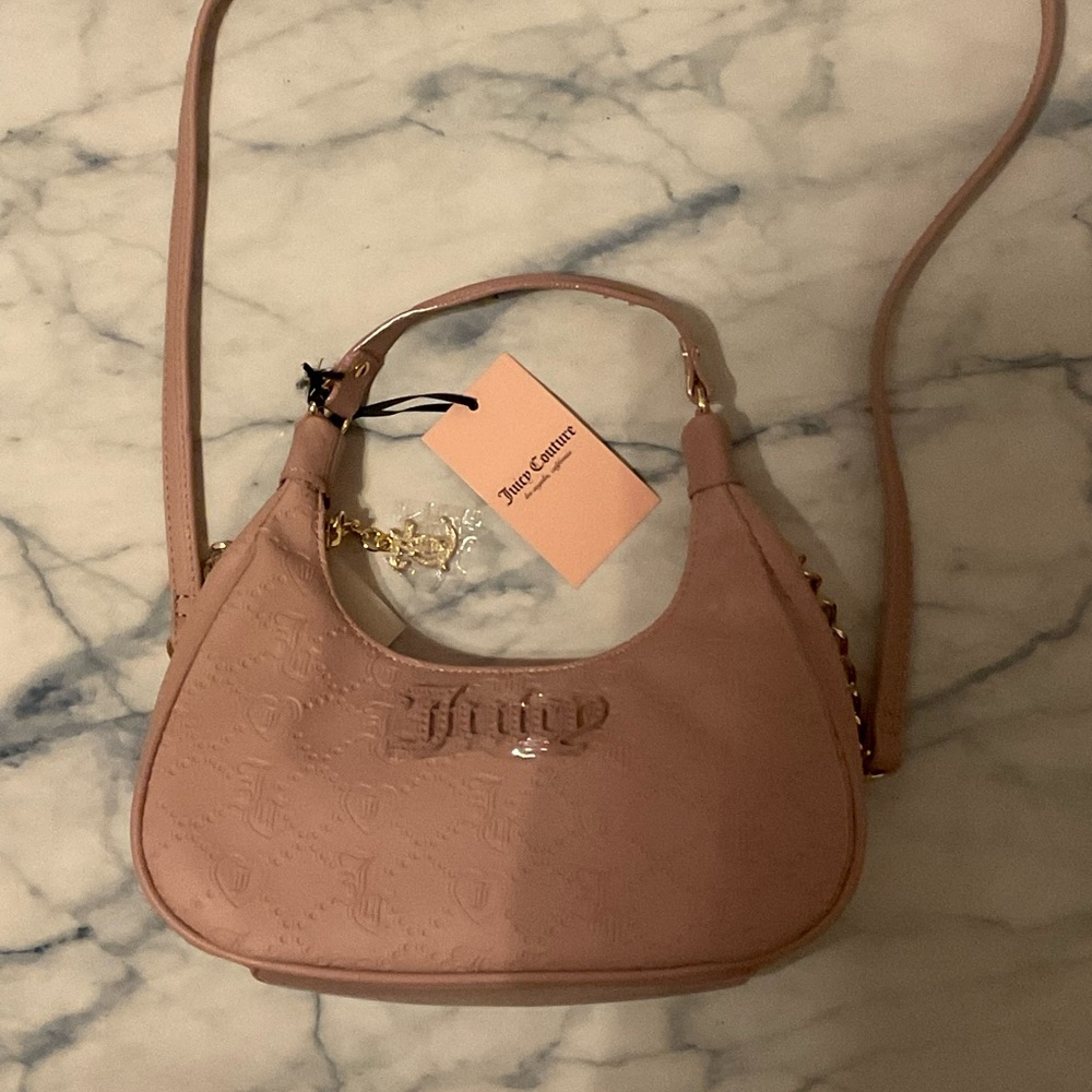 NWT juicy couture dusty blush semi charmed coho.